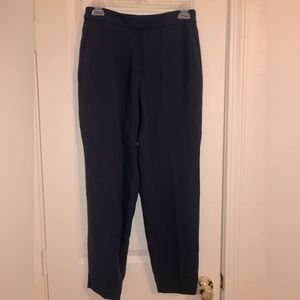 J crew navy pull up women’s slacks